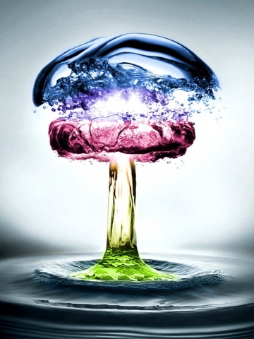 Water Explosion Wallpaper