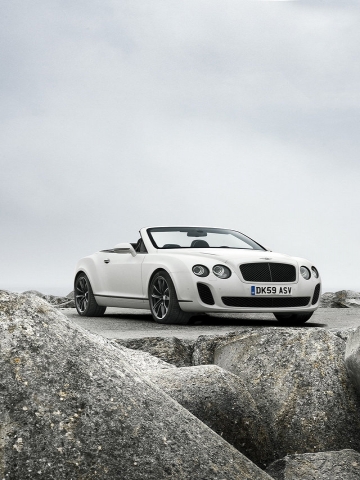 White Bentley Wallpaper