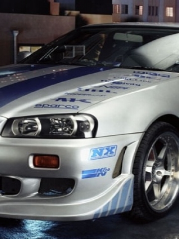 White GTR Wallpaper