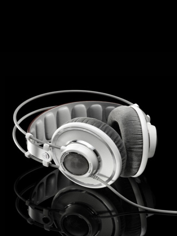 White Headphones Wallpaper