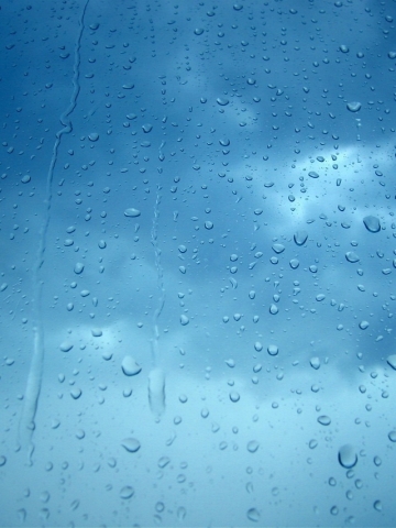 Window Water Drops Wallpaper