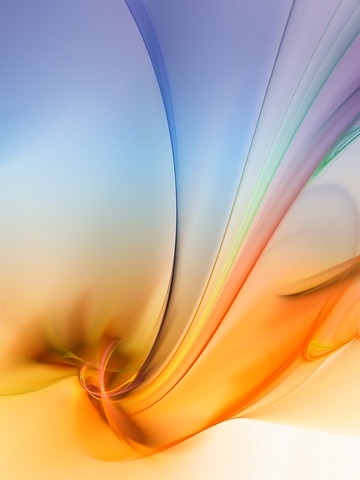 Yellow Swirl Wallpaper