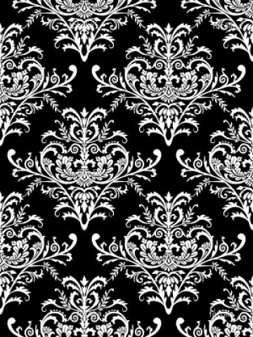Black Wallpaper on Black And White Floral Wallpaper Wallpaper   Iphone   Blackberry