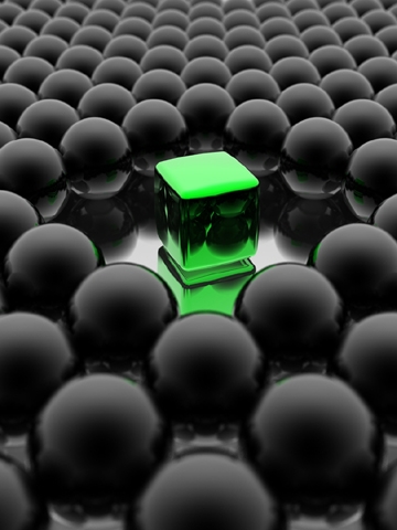 Glossy Emerald Wallpaper