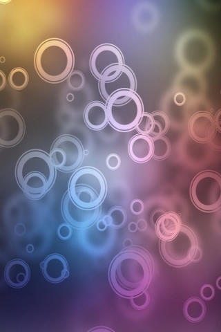 Bubbles Colorful Wallpaper