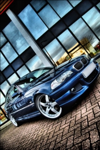 Blue BMW Wallpaper