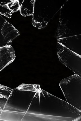 Broken Glass Screen Wallpaper