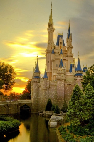 Disney World Princess Castle Wallpaper