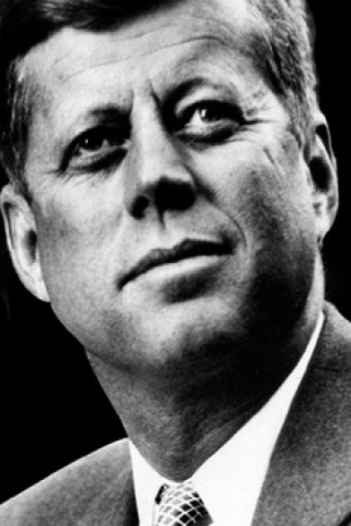 JFK closeup Wallpaper