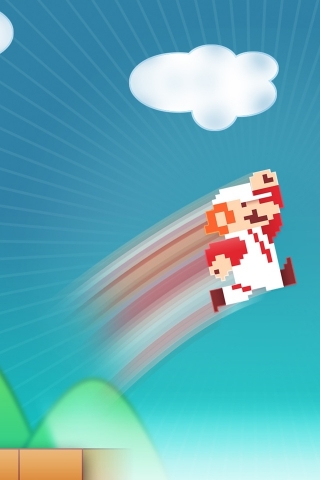 Mario Jump Wallpaper