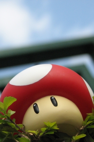 Mario Mushroom Wallpaper