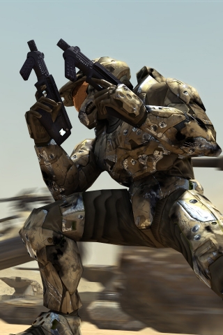 Master Chief Dual Wield Wallpaper