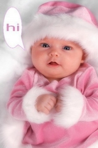baby
 on Pink Baby Girl iPhone Wallpaper