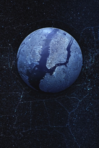 Planet New York Wallpaper