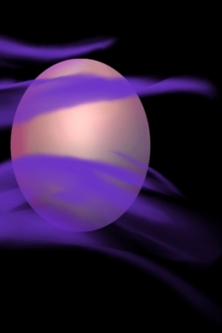 Purple Haze Moon Wallpaper