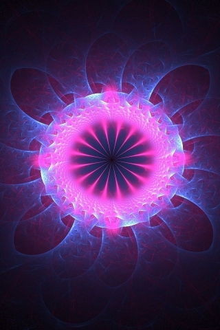 Purple Spiral Wallpaper