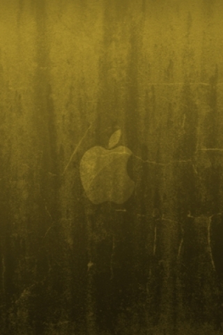 Stone Apple Logo Wallpaper