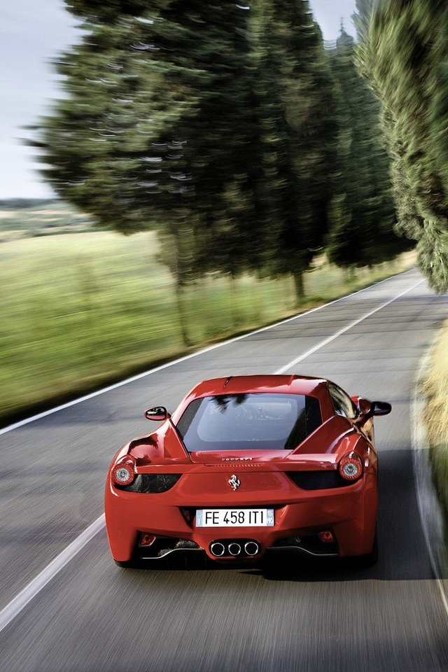 Ferrari Blur Wallpaper