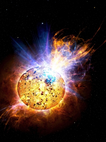 Solar Flare Wallpaper